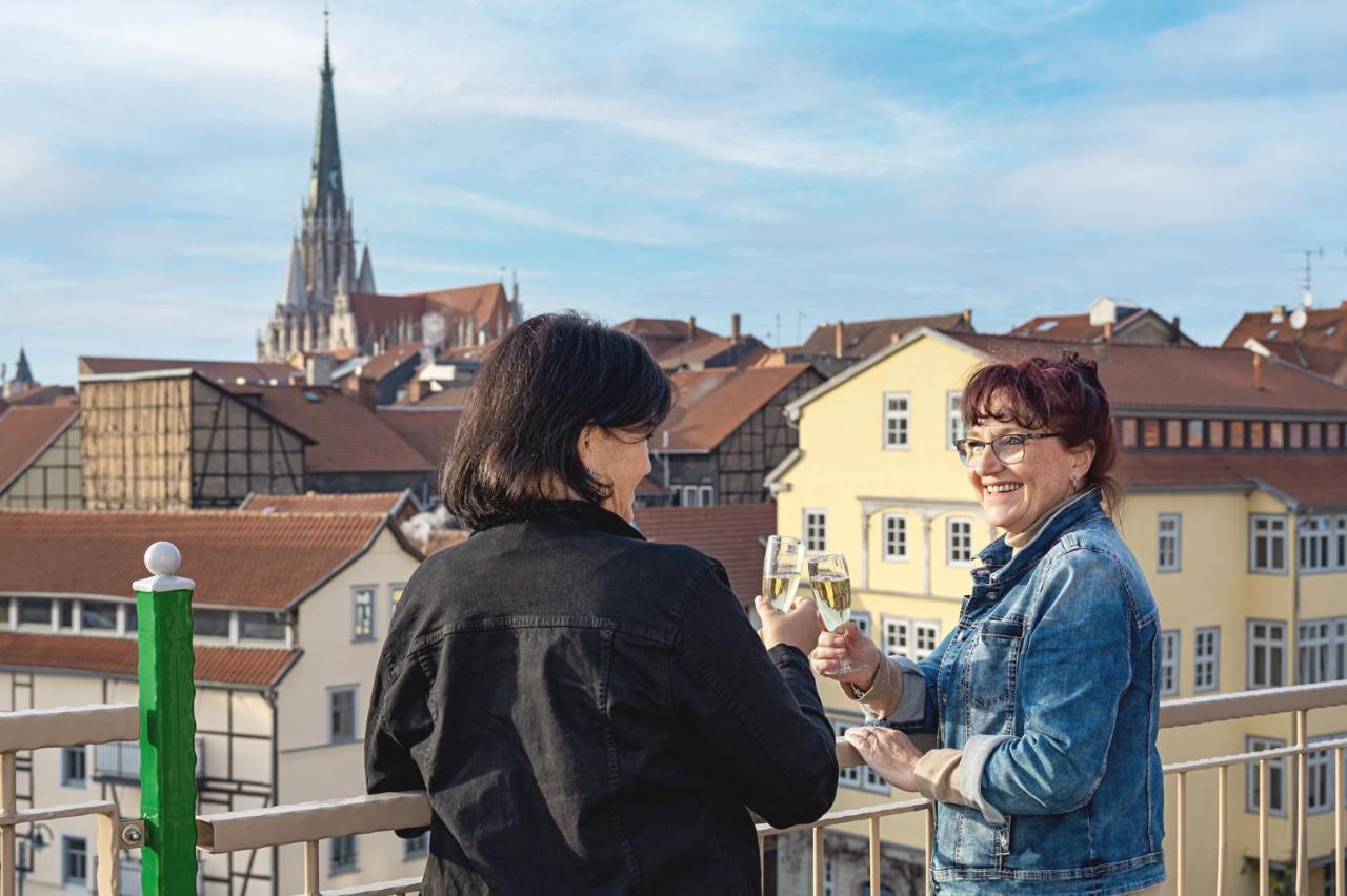 Muehlhaeuser Hof Und Stadtmauer Hotell Mühlhausen Eksteriør bilde