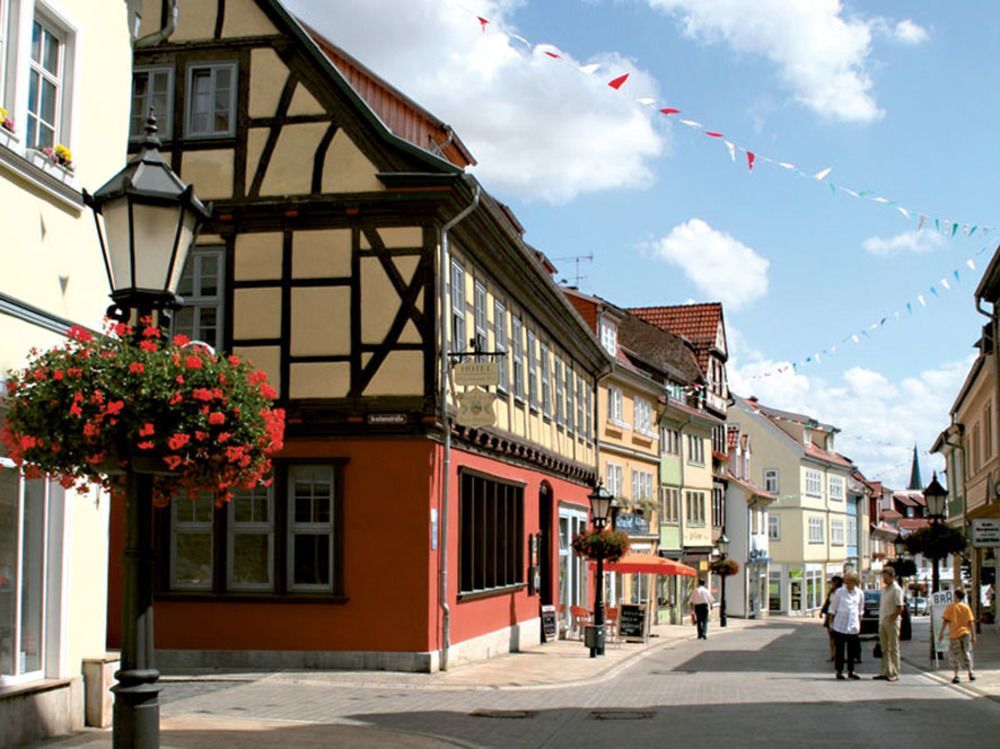 Muehlhaeuser Hof Und Stadtmauer Hotell Mühlhausen Eksteriør bilde