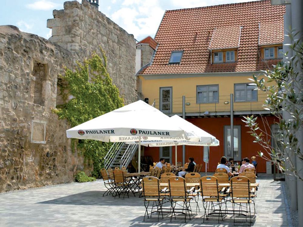 Muehlhaeuser Hof Und Stadtmauer Hotell Mühlhausen Eksteriør bilde