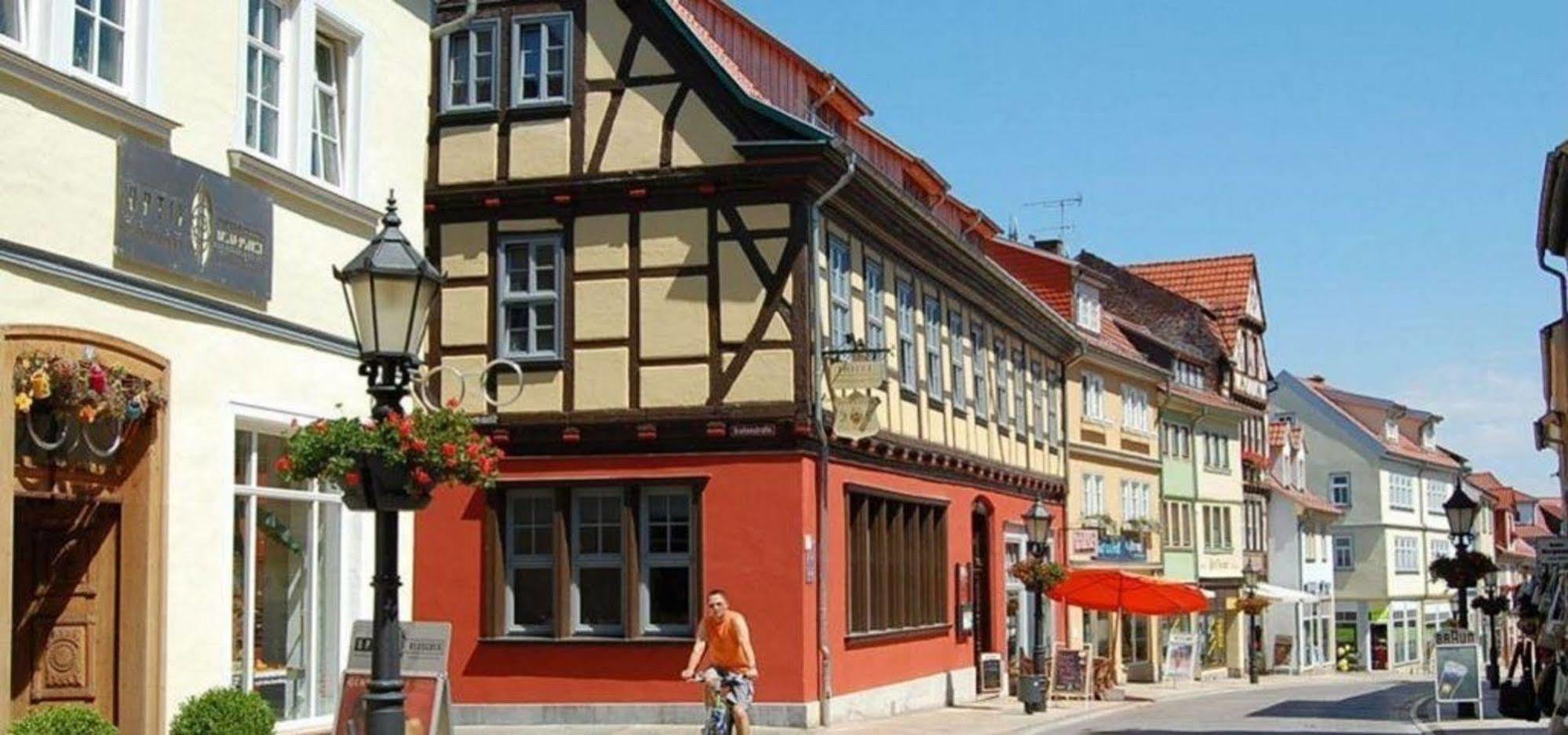 Muehlhaeuser Hof Und Stadtmauer Mühlhausen Eksteriør bilde